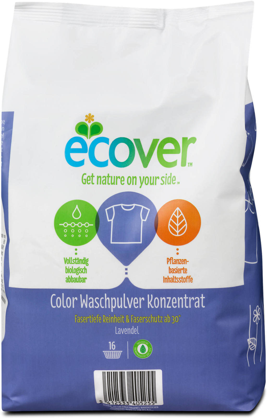 Ecover Color Waschpulver Konzentrat Lavendel ️ Online Von Dm