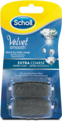 Scholl Velvet smooth Ersatzrollen Diamond extra Stark