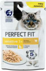 Perfect Fit sensitive 1+ Katzenfutter mit Huhn in Sauce