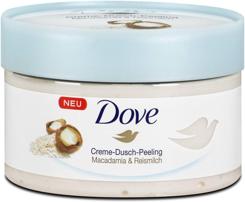 Dove Creme-Dusch-Peeling Macadamia & Reismilch