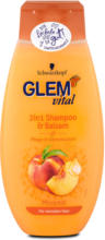 dm Glem vital 2in1 Shampoo & Balsam Pfirsichöl