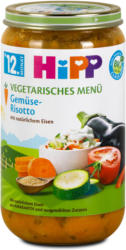 Hipp vegetarisches Menü Gemüse-Risotto