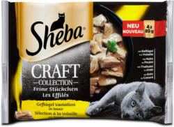 Sheba Craft Collection Katzenfutter Geflügel Variation in Sauce