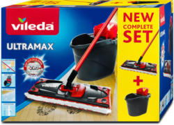 Vileda Ultramax Complete Set mit dreiteiligem Stiel