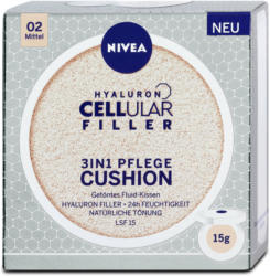 Nivea Hyaluron Cellular Filler 3in1 Pflege Cushion LSF 15 - Mittel