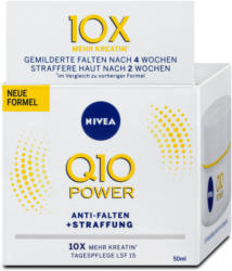 Nivea Q10 Power Anti-Falten + Straffung Tagespflege LSF 15, 50 ml