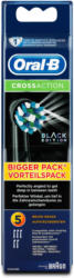 Oral-B Aufsteckbürsten Cross Action Black Edition