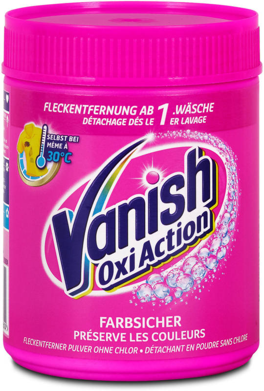 Vanish Oxi Action Farbsicher Fleckentferner Pulver