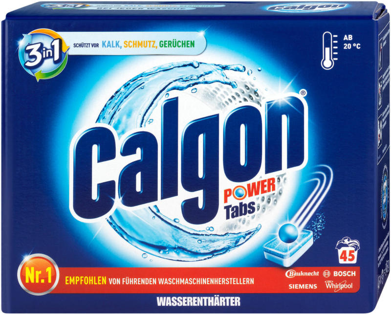 Calgon 3in1 Wasserenthärter Power Tabs