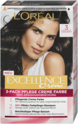 L'Oréal Paris Excellence Creme 3-Fach Pflege Creme Farbe - Nr. 3 Dunkelbraun