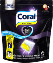 Coral 2in1 Waschmittelcaps Black Velvet