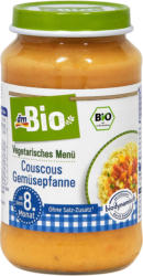dmBio Vegetarisches Babymenü Couscous Gemüsepfanne