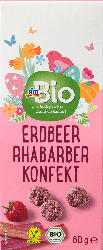 dmBio Erdbeer Rhabarber Konfekt