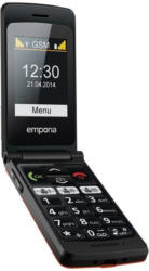 emporia FLIPbasic F220i red Klapphandy 2.2" - vertragsfrei für alle Netze