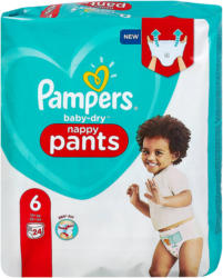 Pampers baby-dry nappy pants Gr. 6 (15+ kg)