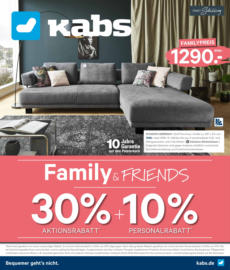 Family & Friends 30 % Aktionsrabatt