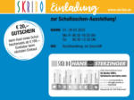 Skribo Skribo Einladung zur Schultaschen-Ausstellung! 01.02. - 29.02. - bis 29.02.2020