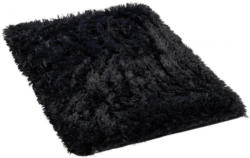 Teppich Plush ca. 60 x 90 cm schwarz