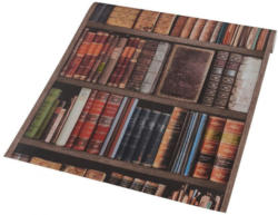 Papiertapete Bücherregal