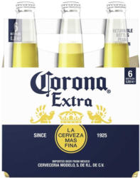 Corona Extra jede 6 x 0,355-Liter-Packung, ab 2 Packungen