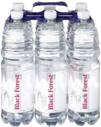 Black Forest Mineralwasser versch. Sorten, jede 6 x 1-Liter-Packung