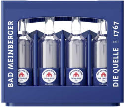 Bad Meinberger Mineralwasser 12 x 0,75 Liter, jeder Kasten