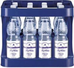 Burgwallbronn First Class Mineralwasser versch. Sorten, 12 x 1 Liter, jeder Kasten
