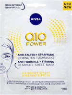 dm Nivea Q10 Power 10 Minuten Tuchmaske Anti-Falten + Straffung