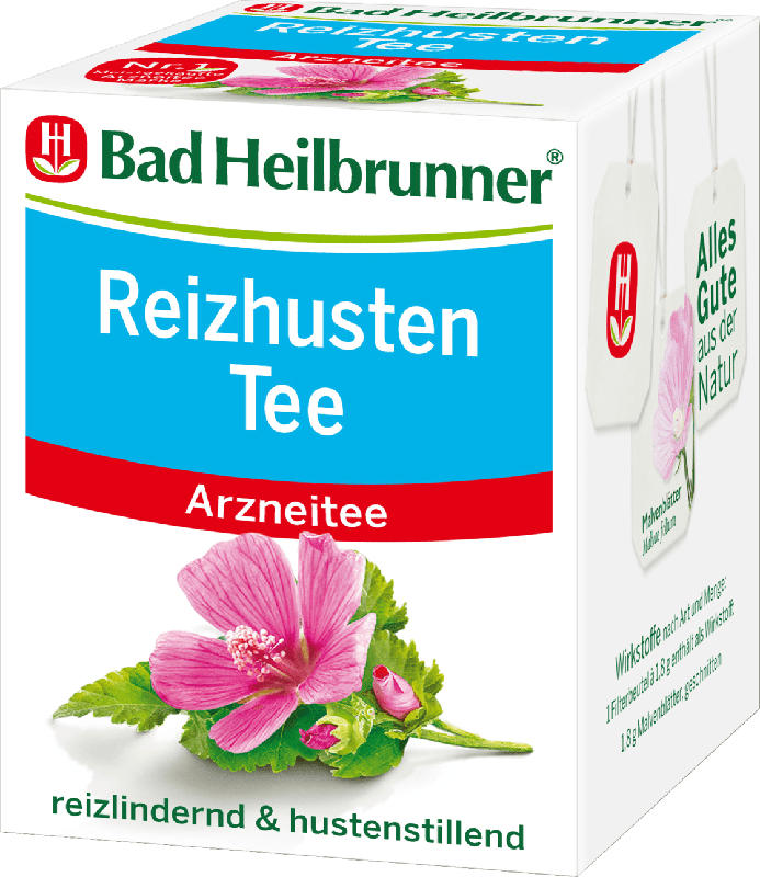 Bad Heilbrunner Arznei-Tee, Reizhusten (8x1,8g)