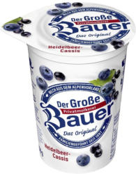 Bauer Fruchtjoghurt versch. Sorten, jeder 250-g-Becher