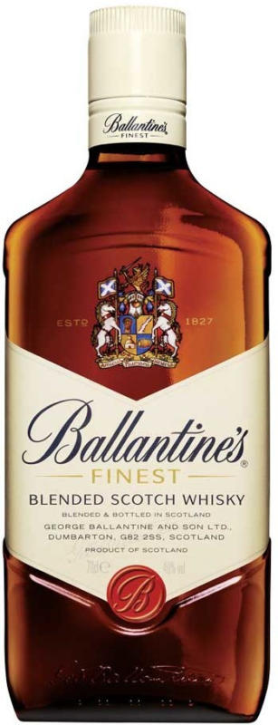 Ballantines Finest Scotch Whisky 40 % Vol., jede 0,7-l-Flasche