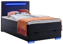 Boxspringbett in Schwarz ca. 140x200cm