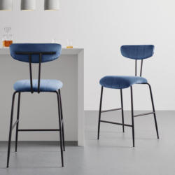 BARHOCKER in blau 'Tylor'