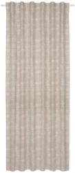Schlaufenvorhang Botanik in Taupe ca. 140x245cm