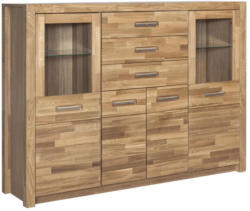 Highboard Fenja B: 163 cm Eiche