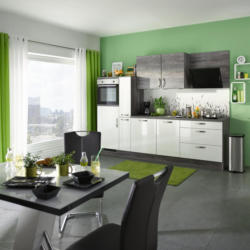 Einbauküche Küchenblock Möbelix Pn220/Pn100