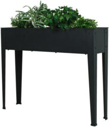 Hochbeet Aus Stahl 102x26cm Bedelia, Anthrazit