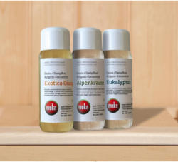 Saunazubehör 3er Sparset Sauna, Dampfdüfte