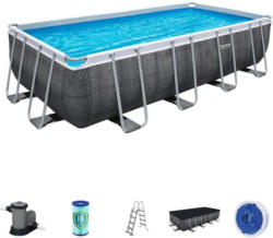 Stahlrahmenpool Power Steel 549x274x122cm mit Leiter 56998