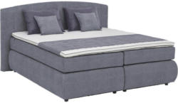Boxspringbett Salsa 200x200 cm Hellgrau