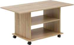 Couchtisch L: ca. 95 cm Eichedekor