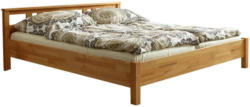 Bett In Buchefarben