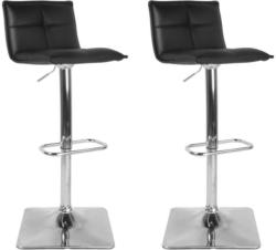 Barhocker-Set Crush 2-er Set Schwarz