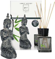 ipuro Duftstäbchen Geschenkset black bamboo & Mini Buddha
