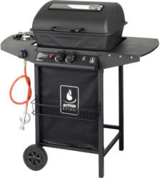 Activa Gasgrill Lavastein mit 2 Brennern inkl. 3 kg Lavasteine