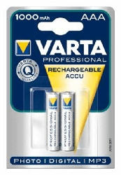 Batterie Micro AAA Professional 1000mAh NiMH 2er Pack