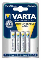 Batterie Micro AAA Professional 1000mAh NiMH 4er Pack