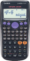 Taschenrechner FX 82 DE Plus, schwarz