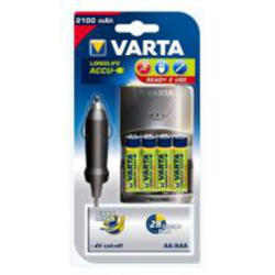 Ladegerät Mobile Charger incl. 4x AA 2100 mAh Ready-2-Use +12 V