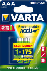 Ready2Use Accu Micro AAA NiMH 800mAh, 2er-Pack